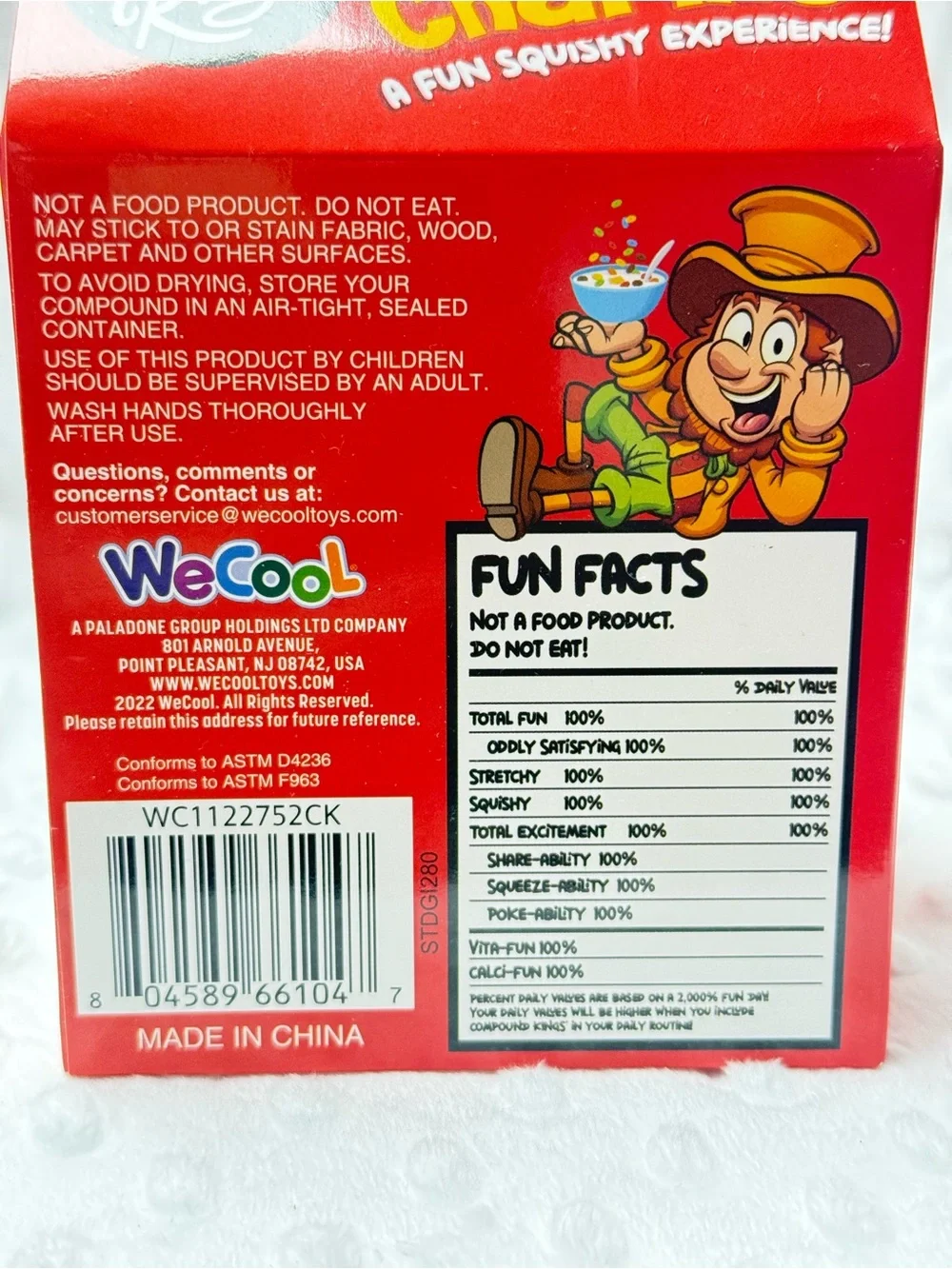 Compound Kings Fluffy Charms Marshmallow Scented Squishy Slime with mix ins